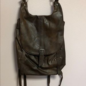 Leather backpack (no brand known)